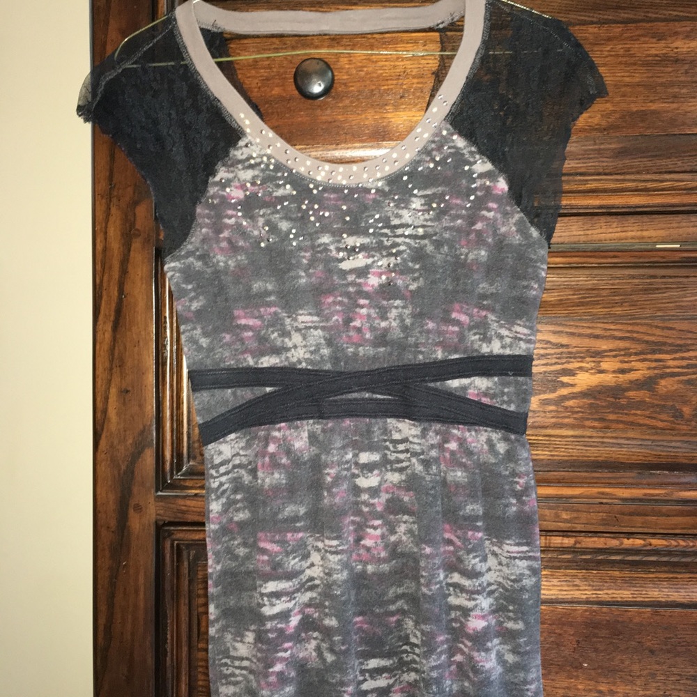 Free People poly/rayon/spandex dress